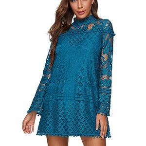 SHEIN women’s crochet Pom dress